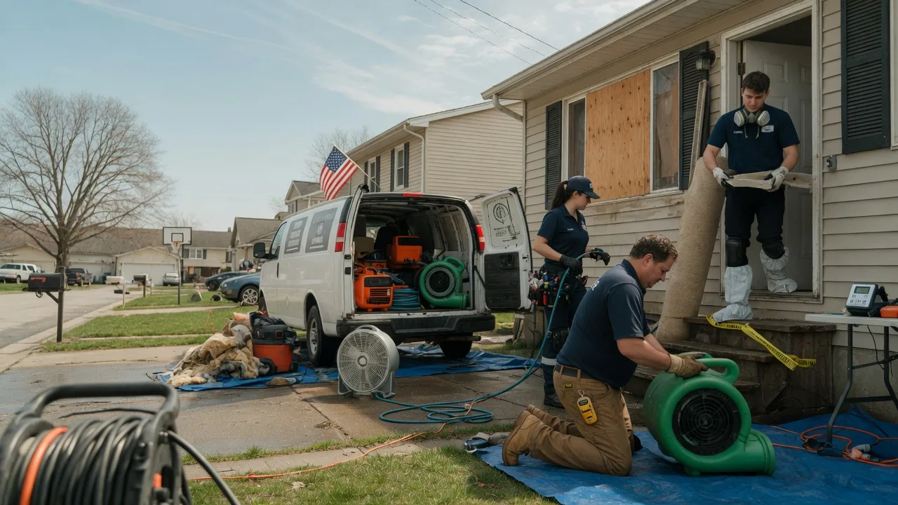 Water Damage Restoration in Santa Anna, TX near me
